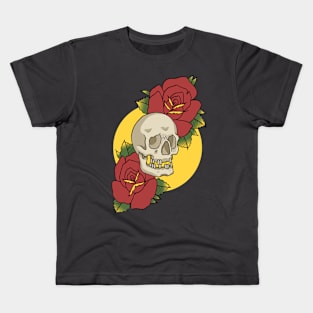 Skull and Roses Kids T-Shirt